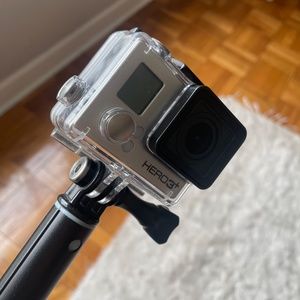 GOPRO HERO 3+ with water proof cover and 3 ft STICK